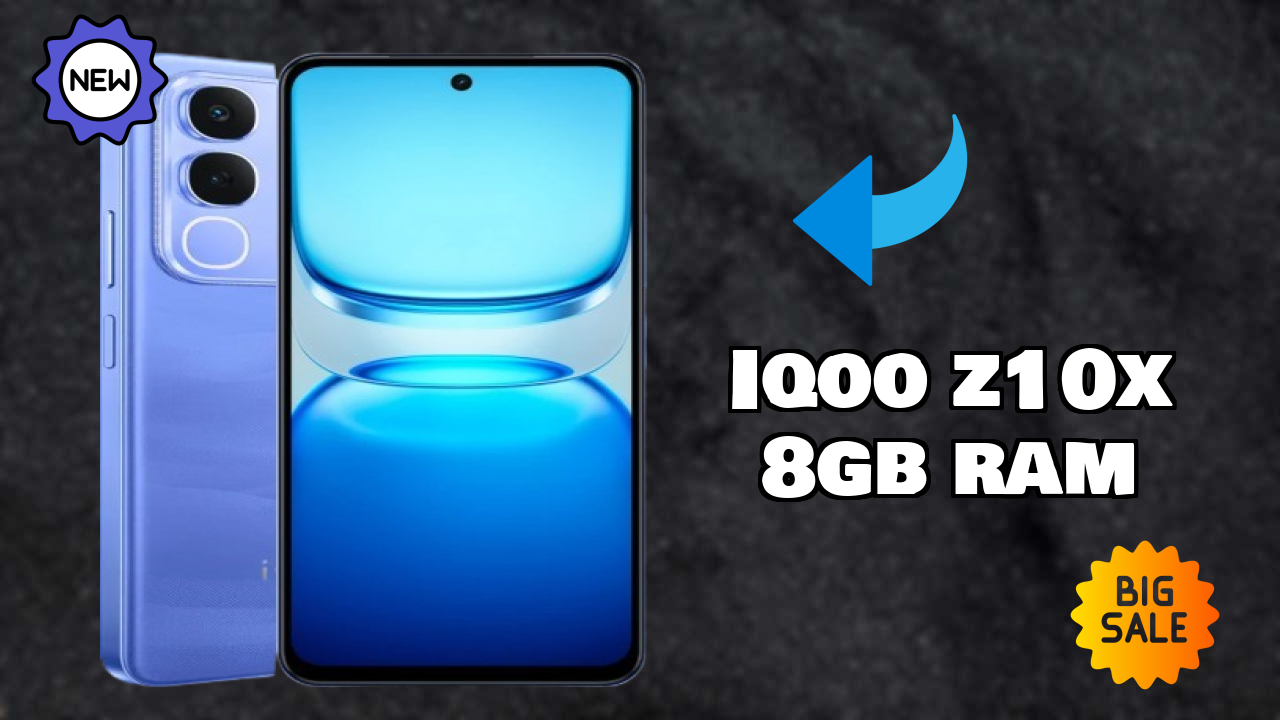 IQOO Z10x 8GB RAM at ₹14,499 - Complete Buying Guide