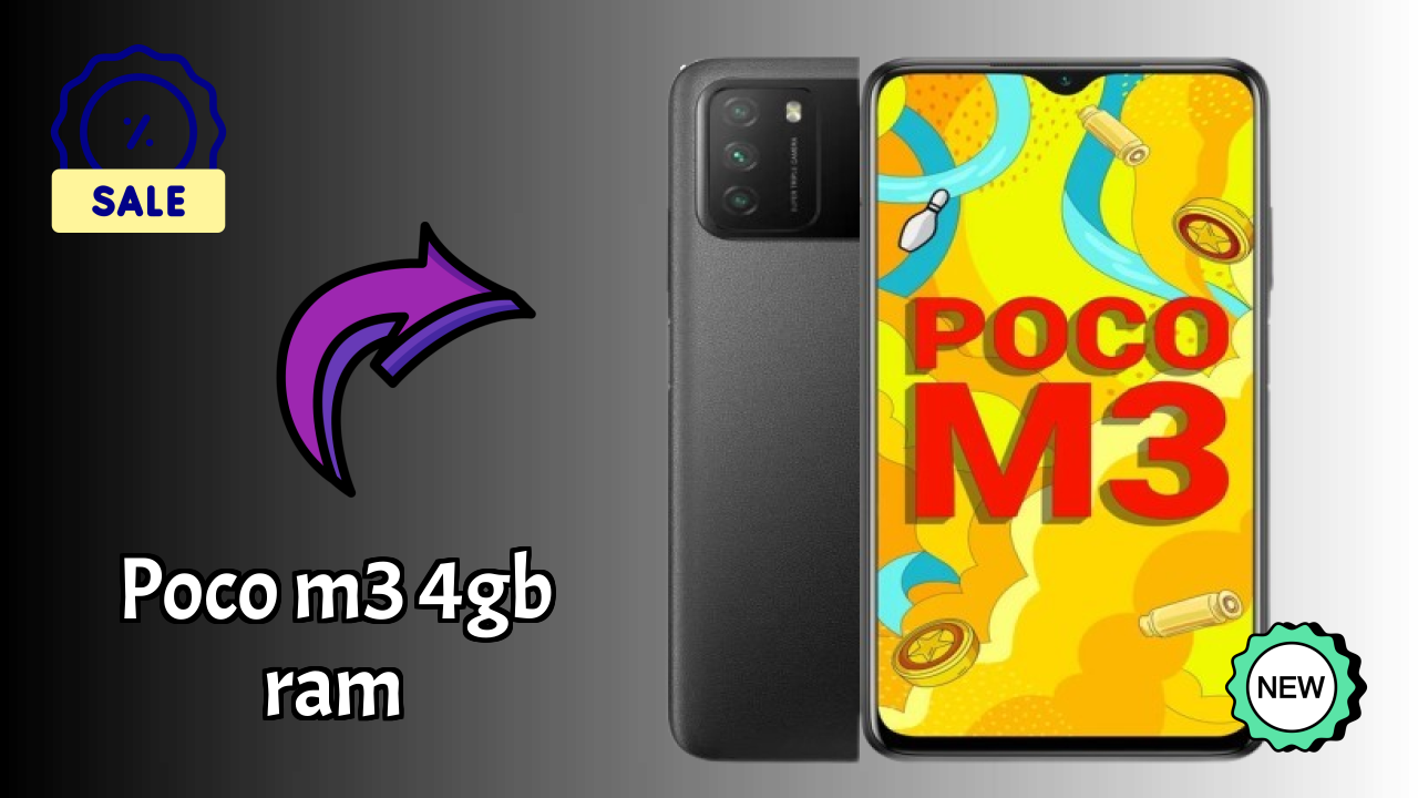 POCO M3 4GB RAM Review: 4 GB RAM Gaming Tested