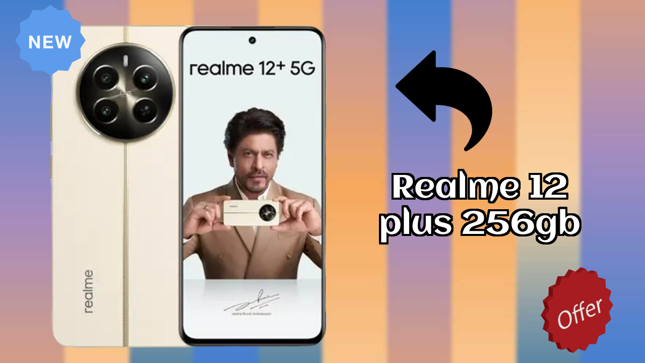 Realme 12 Plus 256GB Display Size: 6.67 Inches (16.94 Cm) Screen Test