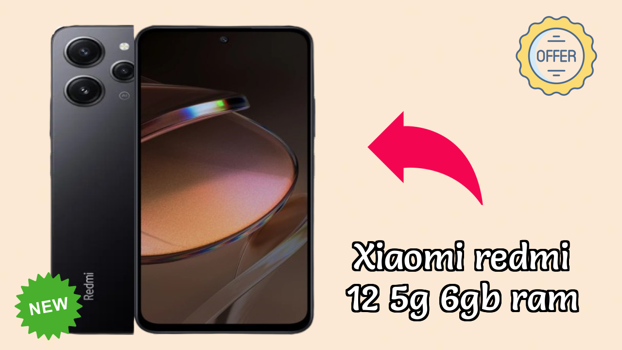 Xiaomi Fans Alert: Xiaomi Redmi 12 5G 6GB RAM Massive Price Drop to ₹12,494